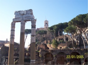 Temple de Venus a Roma... el que encara queda dret